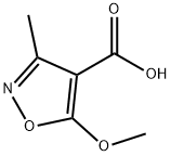 4-Isoxazolecarboxylicacid,5-methoxy-3-methyl-(8CI)
