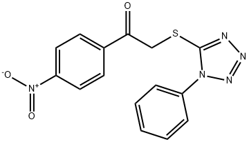 1-(4-nitrophenyl)-2-(1-phenyltetrazol-5-yl)sulfanylethanone