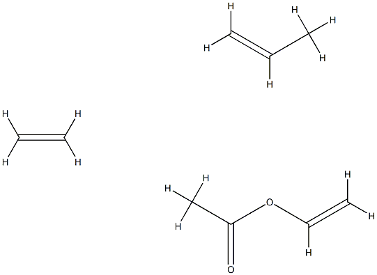 Acetic acid ethenyl ester, polymer with ethene and 1-propene