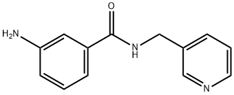 3-amino-N-(3-pyridinylmethyl)benzamide