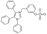 3-BENZYL-1,4,5-TRIPHENYLIMIDAZOLIUM PERCHLORATE