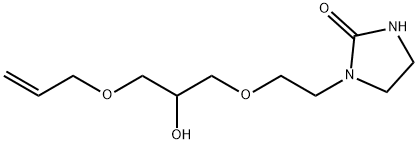 1-[2-[3-(allyloxy)-2-hydroxypropoxy]ethyl]imidazolidin-2-one