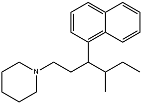 1-[4-Methyl-3-(1-naphtyl)hexyl]piperidine