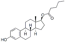 Valeric acid, 3-hydroxyestra-1,3,5(10)-trien-17β-yl ester, (+-)- (8CI)