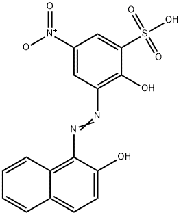 2-hydroxy-3-[(2-hydroxy-1-naphthyl)azo]-5-nitrobenzenesulphonic acid