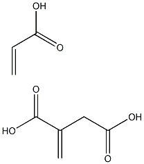 亚甲基丁二酸与2-丙烯酸的聚合物