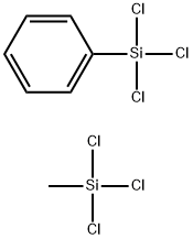 Silane, trichloromethyl-, polymer with trichlorophenylsilane