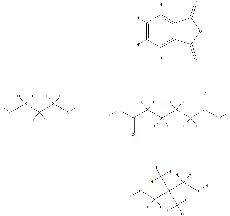 己二酸与2,2-二甲基-1,3-丙二醇、2-乙基-2-(羟甲基)-1,3-丙二醇和1,3-异苯并呋喃二酮的聚合物