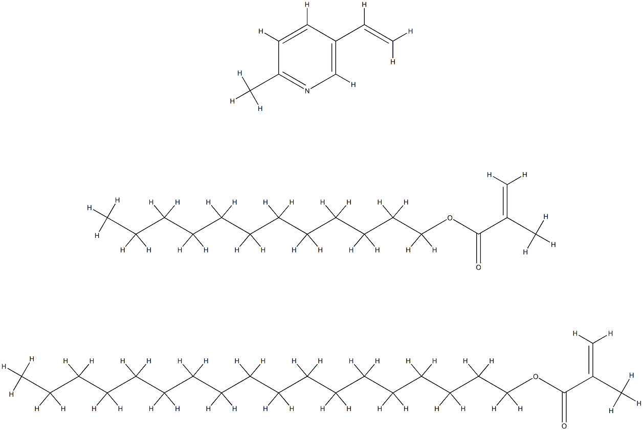2-Propenoic acid, 2-methyl-, dodecyl ester, polymer with 5-ethenyl-2-methylpyridine and octadecyl 2-methyl-2-propenoate