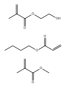 2-丙烯酸丁酯与2-甲基-2-丙烯酸甲酯和2-甲基-2-丙烯酸-2-羟乙酯的聚合物