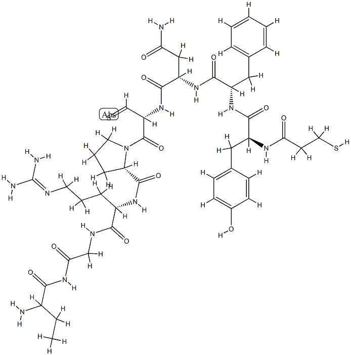 1-Deamino-4-(2-aminobutyric acid)-8-arginine vasopressin