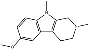 2,3,4,9-Tetrahydro-6-methoxy-2,9-dimethyl-1H-pyrido[3,4-b]indole