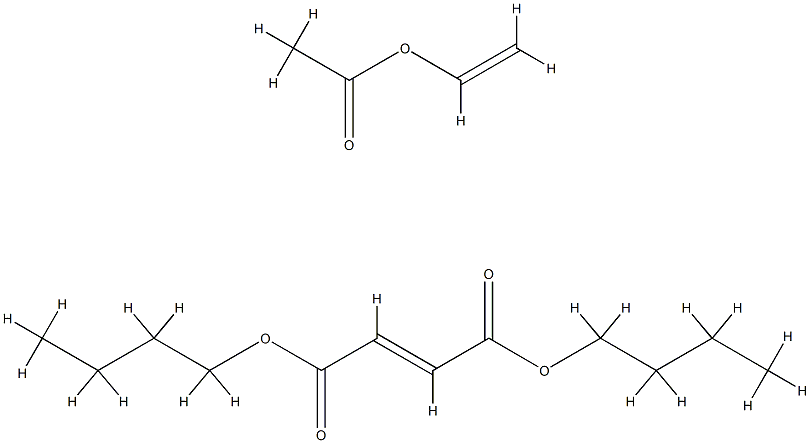 2-Butenedioic acid (E)-, dibutyl ester, polymer with ethenyl acetate