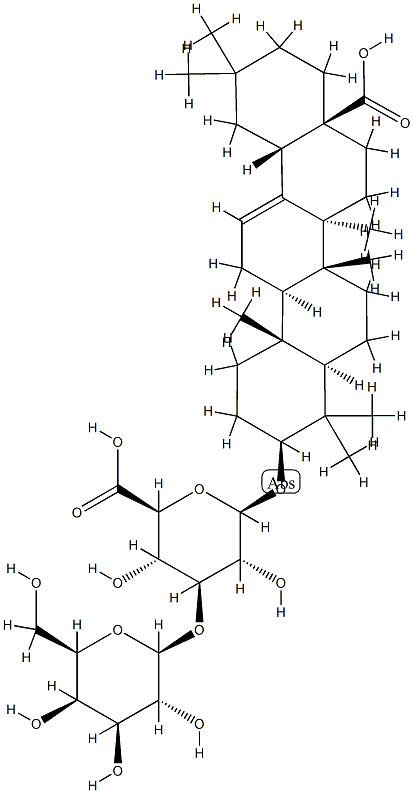3β-[(3-O-β-D-Galactopyranosyl-β-D-glucopyranuronosyl)oxy]oleana-12-ene-28-oic acid