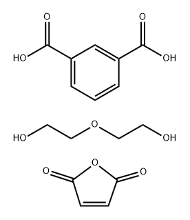 1,3-Benzenedicarboxylic acid, polymer with 2,5-furandione and 2,2'-oxybis[ethanol]