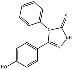 3H-1,2,4-Triazole-3-thione, 2,4-dihydro-5-(4-hydroxyphenyl)-4-phenyl-