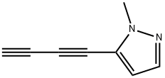 Pyrazole, 5-butadiynyl-1-methyl- (8CI)