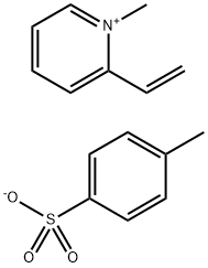 Pyridinium, 2-ethenyl-1-methyl-, salt with 4-methylbenzenesulfonic acid (1:1), homopolymer