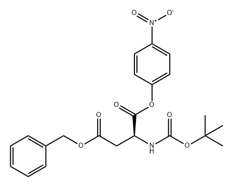 N-[叔丁氧羰基]-L-天冬氨酸 1-(4-硝基苯基)酯 4-苯甲酯