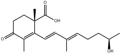 (S)-2-[(R,1E,3E)-7-Hydroxy-3-methyl-1,3-octadienyl]-1,3-dimethyl-4-oxo-2-cyclohexene-1-carboxylic acid