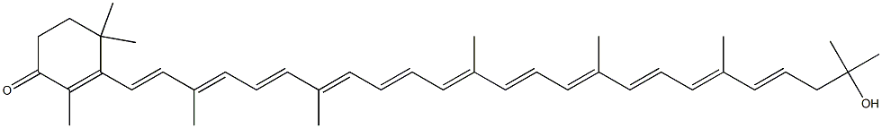 3',4'-Didehydro-1',2'-dihydro-1'-hydroxy-β,ψ-caroten-4-one