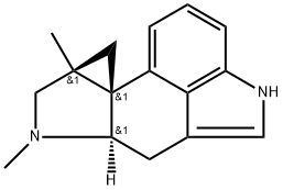 (9bR)-1aα,3-Dimethyl-1a,2,3,3aα,4,6-hexahydro-1H-cyclopropa[c]indolo[4,3-ef]indole