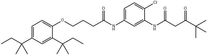 alpha-特戊酰基-N-[2-氯-5-[4-(2,4-二特戊基苯氧基)正丁酰胺基]]乙酰苯胺