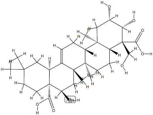 (4S)-2β,3β,16α,23-Tetrahydroxyolean-12-ene-24,28-dioic acid