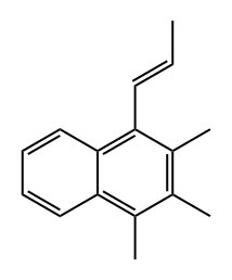1,2,3-trimethyl-4-[(E)-prop-1-enyl]naphthalene