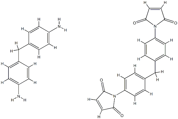 4,4'-双(顺丁烯二酰亚氨基苯基)甲烷与4,4'-二氨基苯基的聚合物