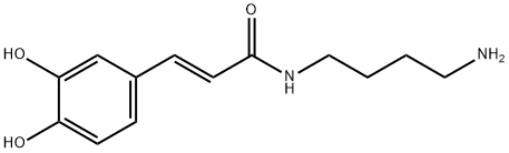 (E)-N-(4-Aminobutyl)-3-(3,4-dihydroxyphenyl)propenamide