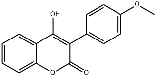 3-(4-Methoxyphenyl)-4-hydroxy-2H-1-benzopyran-2-one