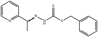 1-benzylsulfanyl-N-(1-pyridin-2-ylethylideneamino)methanethioamide