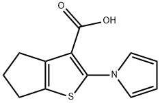 2-(1H-吡咯-1-基)-4H,5H,6H-环戊二烯[B]噻吩-3-羧酸