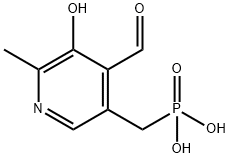 Phosphonic acid, ((4-formyl-5-hydroxy-6-methyl-3-pyridinyl)methyl)-