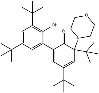 4,6-Di-tert-butyl-2-(3,5-di-tert-butyl-2-hydroxyphenyl)-6-morpholino-2,4-cyclohexadien-1-one