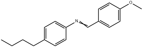 N-(4-甲氧基苯亚甲基）-4-丁基苯胺