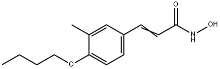3-(4-Butoxy-3-methylphenyl)-2-propenehydroxamic acid