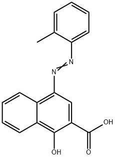 1-Hydroxy-4-(2-methylphenylazo)-2-naphthoic acid