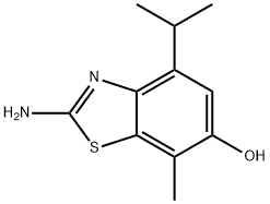 6-Benzothiazolol,2-amino-4-isopropyl-7-methyl-(8CI)