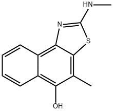 Naphtho[1,2-d]thiazol-5-ol,  4-methyl-2-(methylamino)-