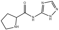 2-Pyrrolidinecarboxamide,N-s-triazol-3-yl-(8CI)