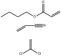 2-Propenoic acid, butyl ester, polymer with 1,1-dichloroethene and 2-propenenitrile