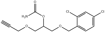 1-[(2,4-Dichlorophenyl)methoxy]-3-(2-propynyloxy)-2-propanol carbamate