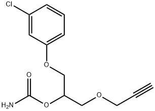 1-(m-Chlorophenoxy)-3-(2-propynyloxy)-2-propanol carbamate