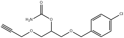 1-[(p-Chlorobenzyl)oxy]-3-(2-propynyloxy)-2-propanol carbamate
