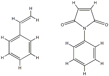 1-苯基-1H-吡咯-2,5-二酮与乙烯基苯的聚合物(9CL)