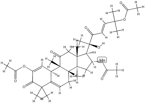 (10α,23E)-2,16α,25-Triacetoxy-20-hydroxy-9β-methyl-19-norlanosta-1,5,23-triene-3,11,22-trione