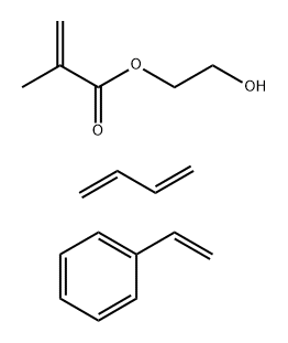 2-甲基-2-丙烯酸-2-羟乙基酯与1,3-丁二烯和乙烯基苯的聚合物