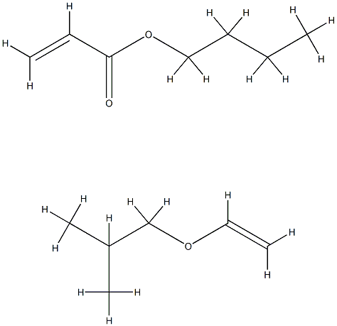 2-丙烯酸丁酯与1-(乙烯氧基)-2-甲基丙烷的聚合物